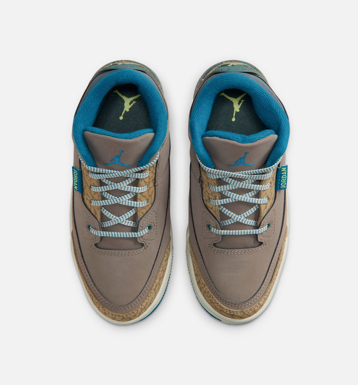 Air Jordan 3 Retro Preschool Olive Grey