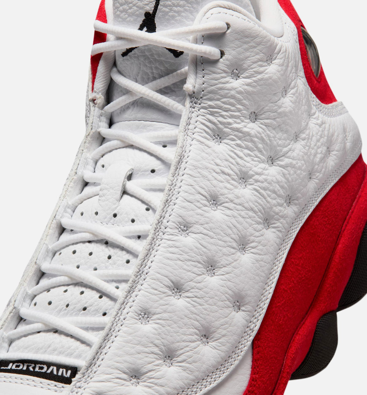 Air Jordan 13 Retro White and University Red Men's Lifestyle Shoes | White / Black / True Red