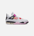 Air Jordan 4 Retro 'Comic' Men's Lifestyle Shoes | Off White / Fire Pink / Anthracite