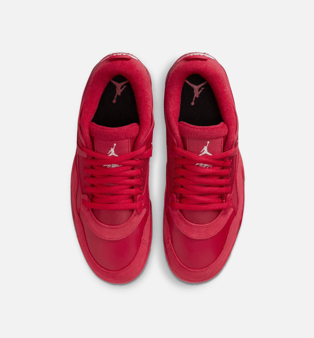 Air Jordan 4 RM Men's Lifestyle Shoes | Varsity Red / Blue Tint / Black / White